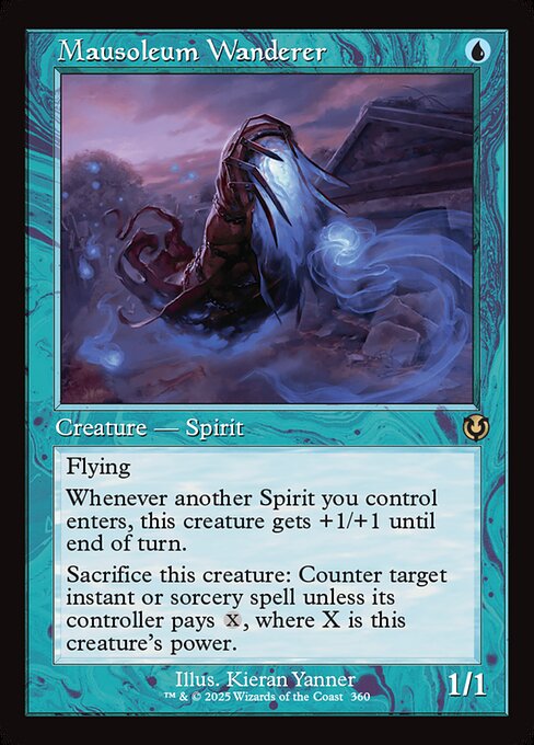 霊廟の放浪者/Mausoleum Wanderer [INR-BF][旧枠][FOIL]