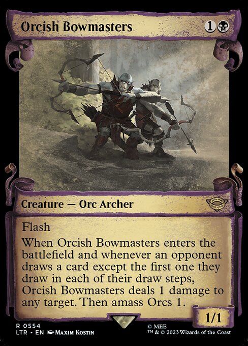 オークの弓使い/Orcish Bowmasters [LTR-BF][ショーケース]