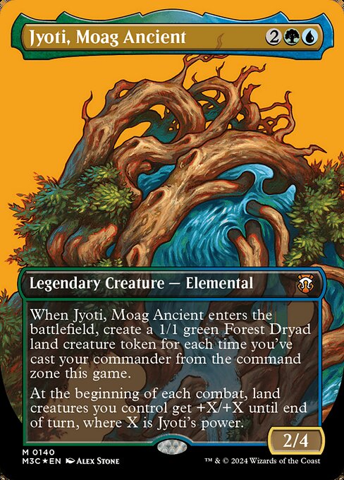 モアグの古き者、ジョティ/Jyoti, Moag Ancient [M3C][ボーダーレス][FOIL][リップル]