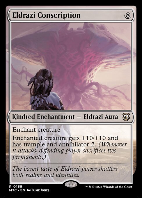 エルドラージの徴兵/Eldrazi Conscription [M3C][FOIL][リップル]