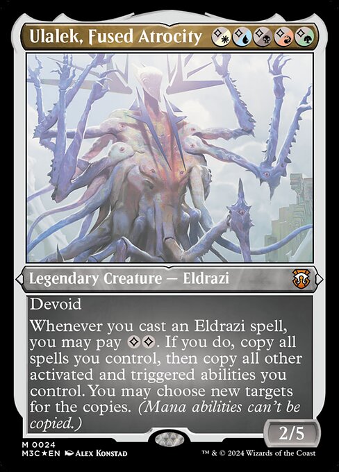 合体した非道、ウラレック/Ulalek, Fused Atrocity [M3C][FOIL][エッチング]