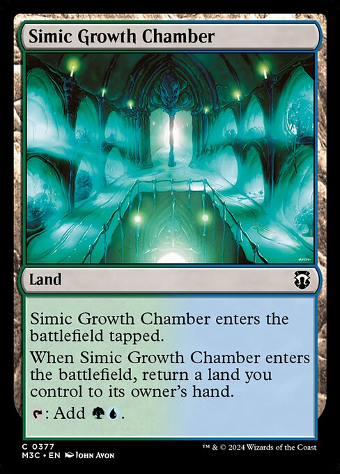 シミックの成長室/Simic Growth Chamber [M3C][FOIL][リップル]