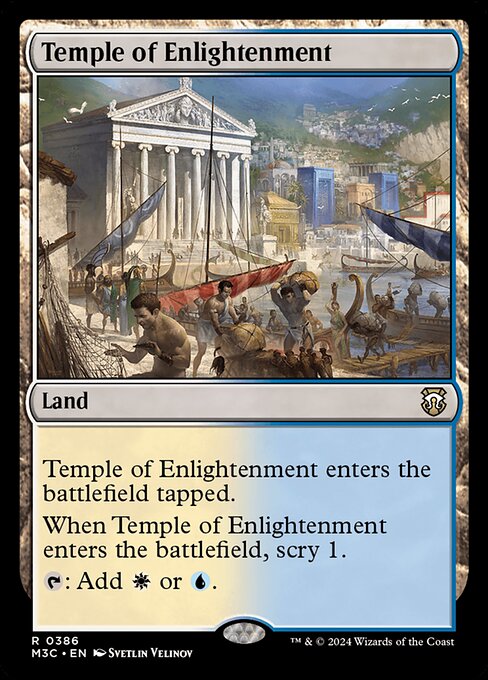 啓蒙の神殿/Temple of Enlightenment [M3C][FOIL][リップル]