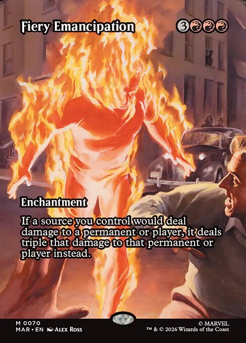 焦熱の解放/Fiery Emancipation [MAR][FOIL]