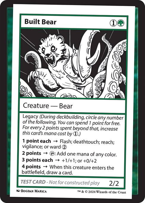 Built Bear [Play Test Card][MB2]