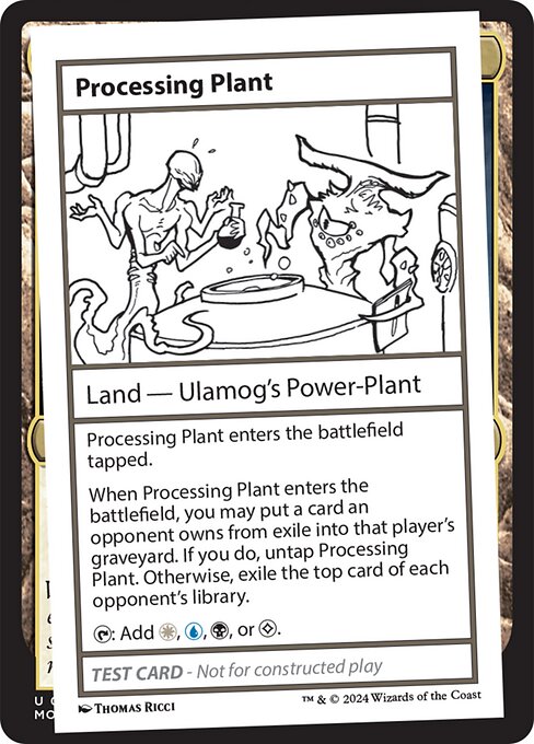 Processing Plant [Play Test Card][MB2]