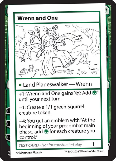 Wrenn and One [Play Test Card][MB2]