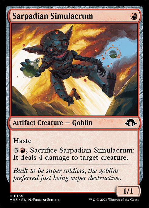 サーペイディアの似姿/Sarpadian Simulacrum [MH3][FOIL]