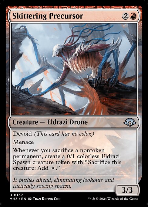 這い回る先駆者/Skittering Precursor [MH3][FOIL]