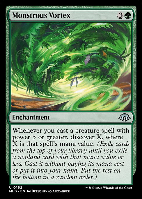 怪物渦/Monstrous Vortex [MH3][FOIL]