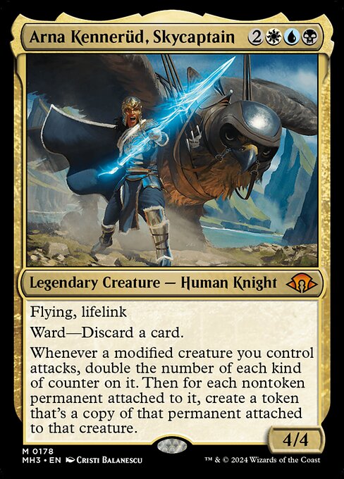 飛空隊長、アーナ・ケネルッド/Arna Kennerüd, Skycaptain [MH3][FOIL]