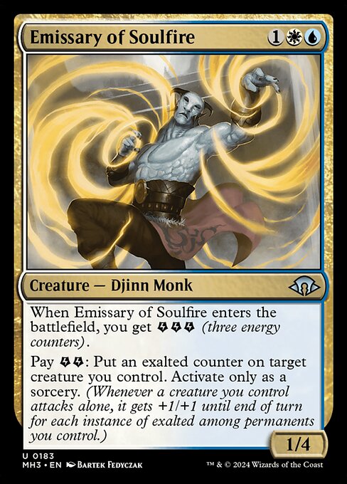 魂火の使者/Emissary of Soulfire [MH3][FOIL]