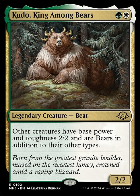 熊の中の王、クードー/Kudo, King Among Bears [MH3][FOIL]