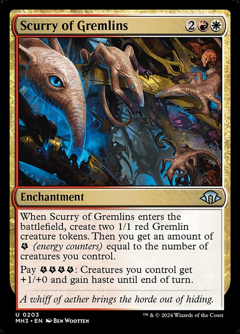 グレムリンの小走り/Scurry of Gremlins [MH3][FOIL]