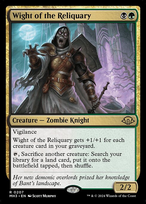 聖遺のワイト/Wight of the Reliquary [MH3][FOIL]