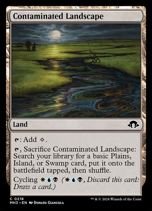 汚染地帯/Contaminated Landscape [MH3][FOIL]