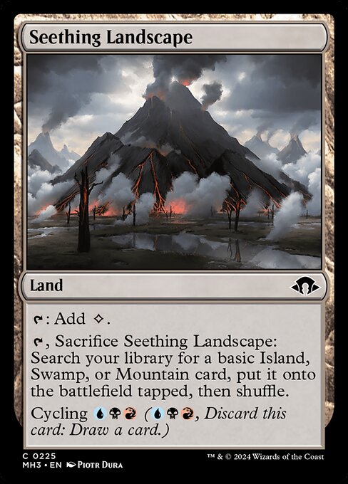 煮沸地帯/Seething Landscape [MH3][FOIL]