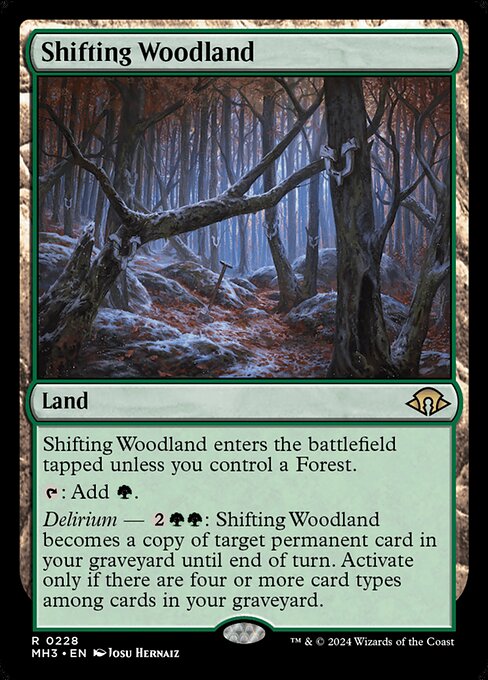 変容する森林/Shifting Woodland [MH3][FOIL]