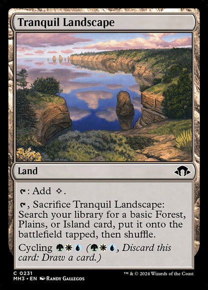 安息地帯/Tranquil Landscape [MH3][FOIL]