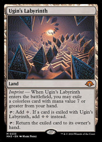 ウギンの迷宮/Ugin's Labyrinth [MH3][FOIL]