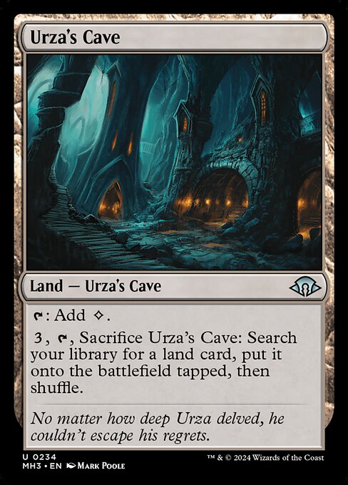 ウルザの洞窟/Urza's Cave [MH3][FOIL]