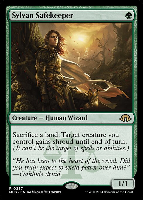 森を護る者/Sylvan Safekeeper [MH3][FOIL]