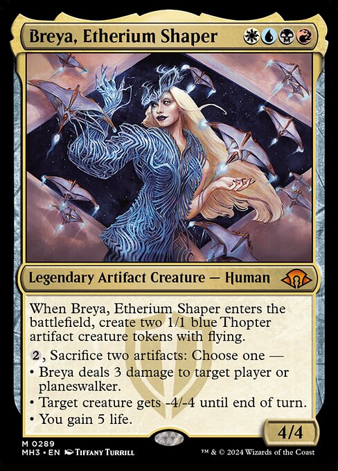 エーテリウム造物師、ブレイヤ/Breya, Etherium Shaper [MH3][FOIL]