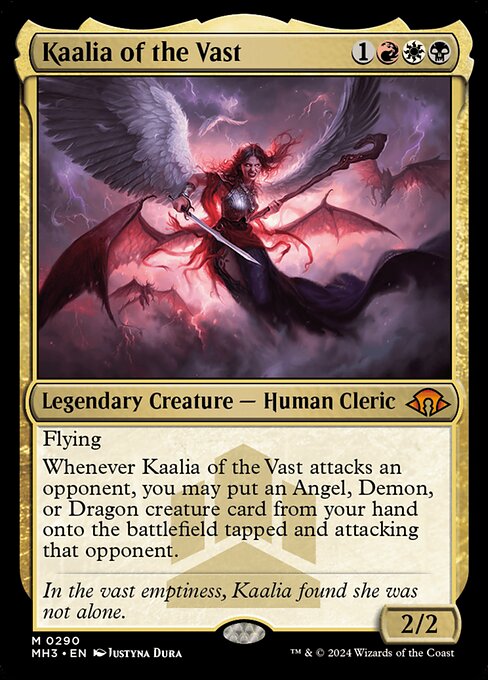 巨大なるカーリア/Kaalia of the Vast [MH3][FOIL]