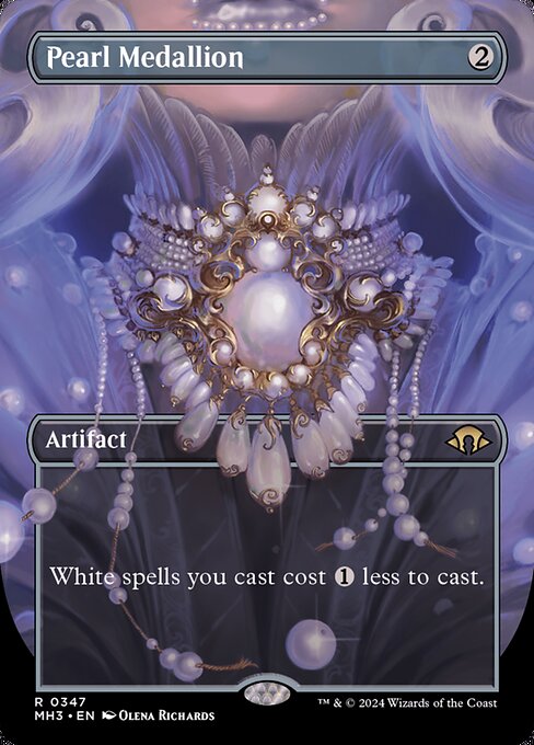 真珠の大メダル/Pearl Medallion [MH3-BF][ボーダーレス][FOIL]