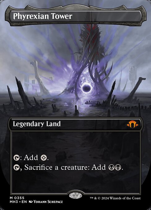 ファイレクシアの塔/Phyr exian Tower[MH3-BF][ボーダーレス][FOIL]