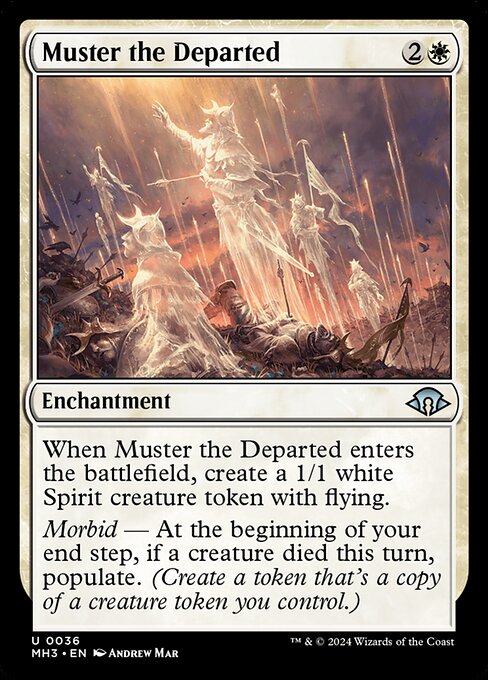 故人の集結/Muster the Departed [MH3][FOIL]