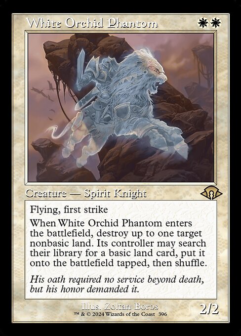 白蘭の幻影/White Orchid Phantom [MH3-BF][旧枠][FOIL]