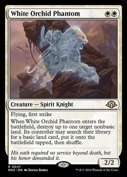 白蘭の幻影/White Orchid Phantom [MH3]