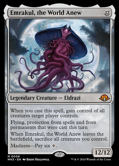 再誕世界、エムラクール/Emrakul, the World Anew [MH3][FOIL]