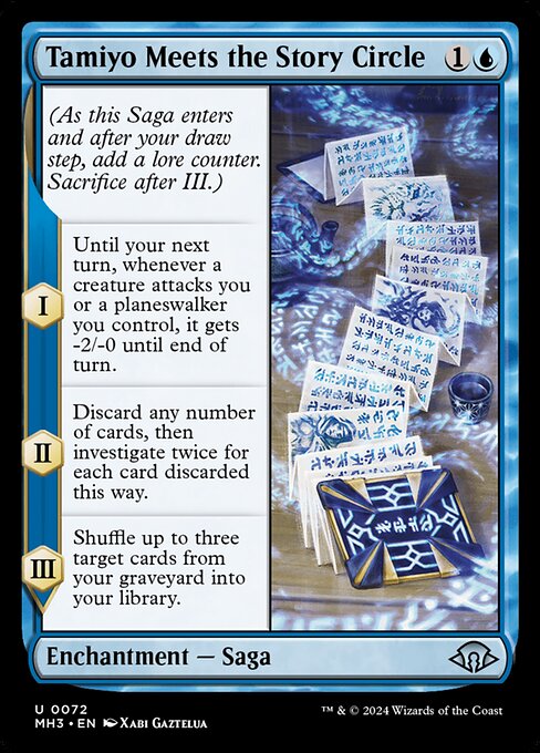 タミヨウ、物語の会を開く/Tamiyo Meets the Story Circle [MH3][FOIL]