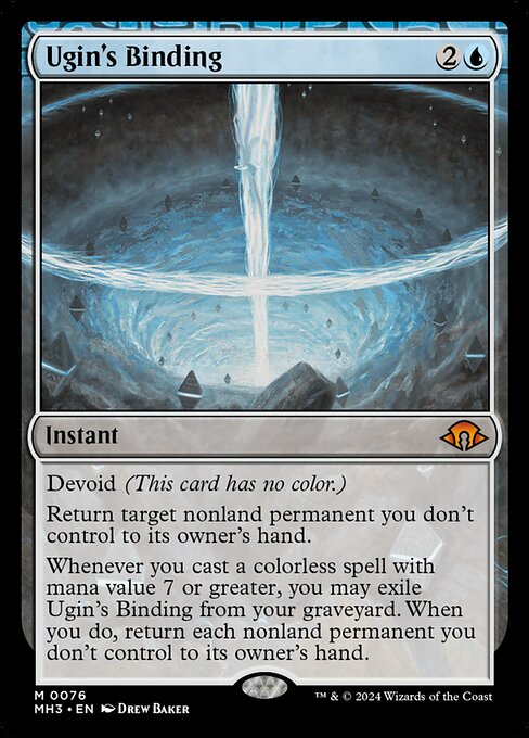 ウギンの束縛/Ugin's Binding [MH3][FOIL]