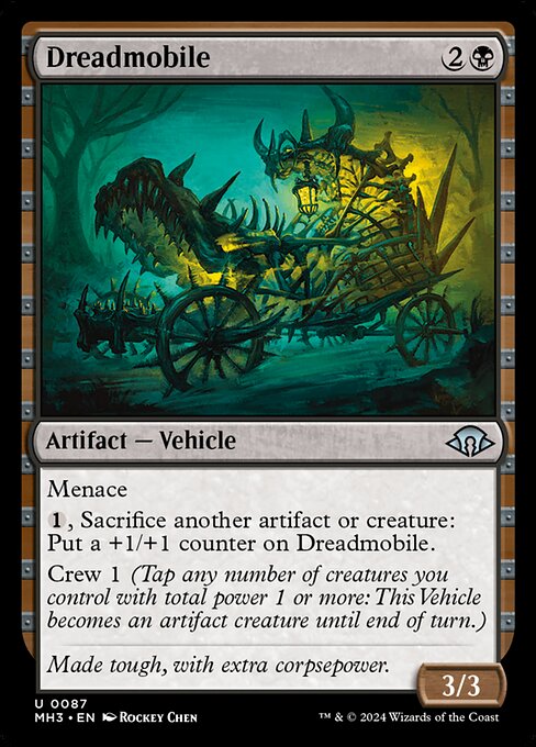 戦慄車/Dreadmobile [MH3][FOIL]