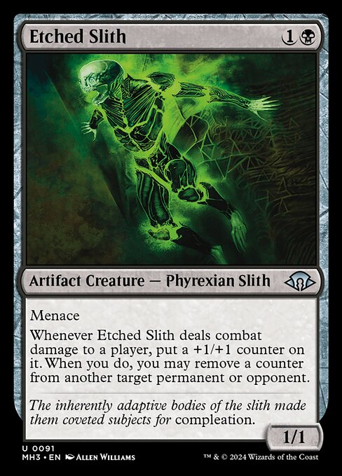 刻まれたスリス/Etched Slith [MH3][FOIL]