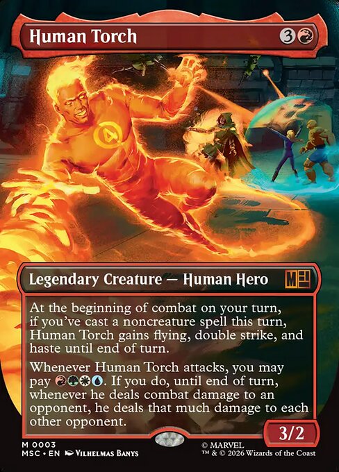 ヒューマン・トーチ/Human Torch [MSC][ボーダーレス]