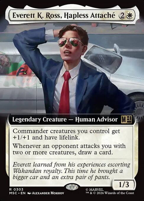不運な随行員、エヴェレット・K・ロス/Everett K. Ross, Hapless Attaché [MSC][拡張アート]