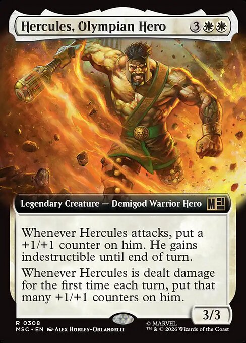オリンポスの英雄、ハーキュリーズ/Hercules, Olympian Hero [MSC][拡張アート]