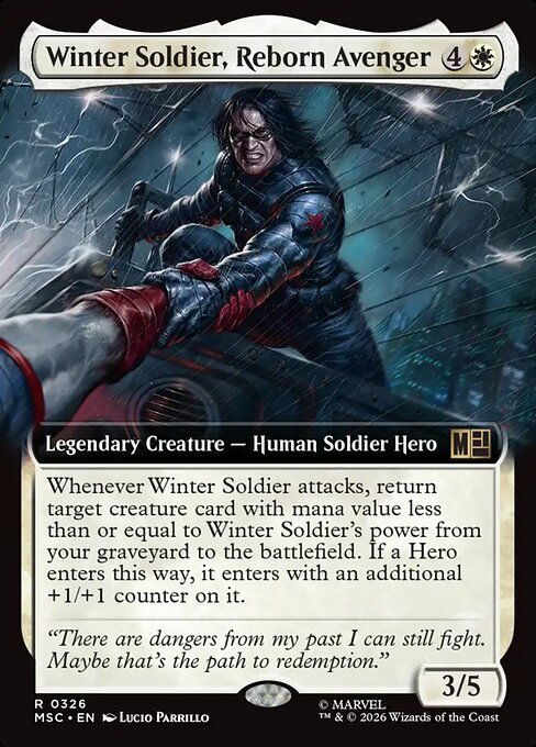 甦ったアベンジャーズ、ウィンター・ソルジャー/Winter Soldier, Reborn Avenger [MSC][拡張アート]