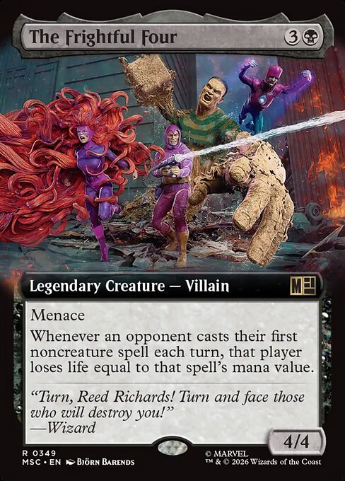 フライトフル・フォー/The Frightful Four [MSC][拡張アート]