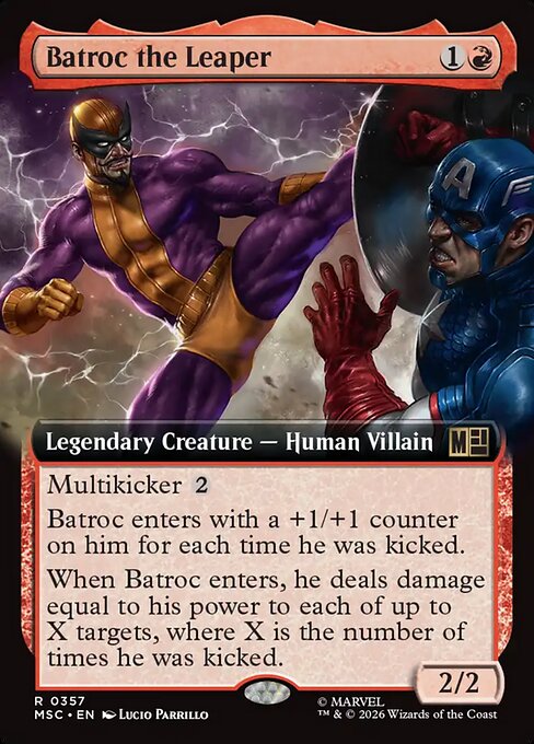 バトロック・ザ・リーパー/Batroc the Leaper [MSC][拡張アート]