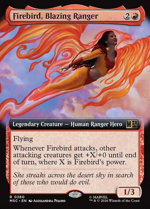 猛火のレインジャー、ファイアバード/Firebird, Blazing Ranger [MSC][拡張アート]