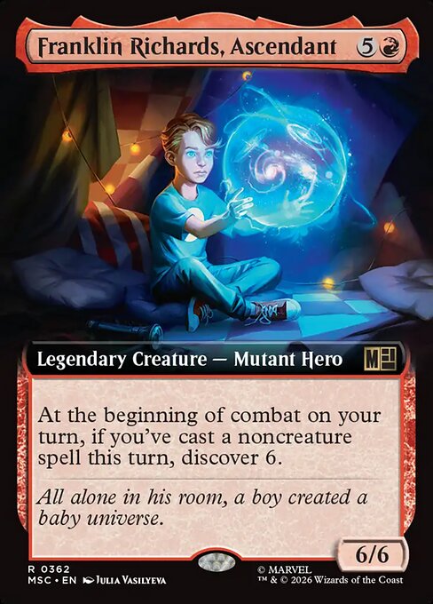 高位存在、フランクリン・リチャーズ/Franklin Richards, Ascendant [MSC][拡張アート]