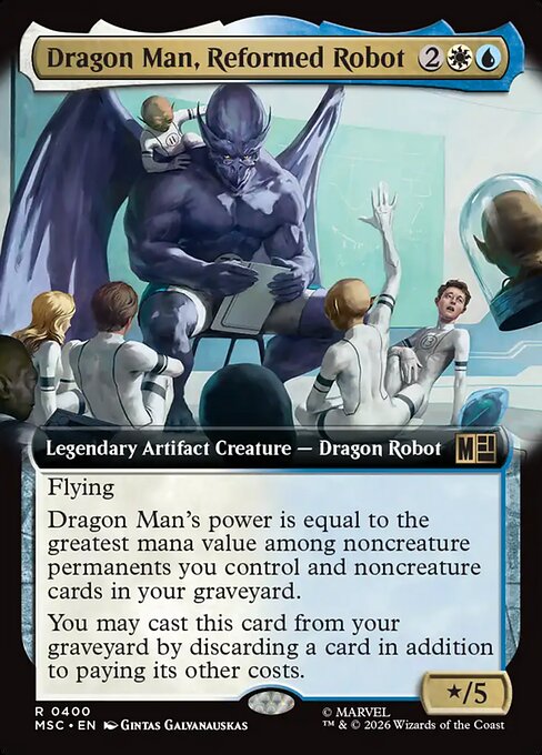 改良ロボット、ドラゴンマン/Dragon Man, Reformed Robot [MSC][拡張アート]