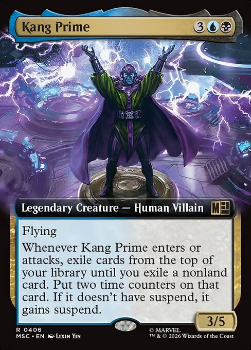 絶対的支配者カーン/Kang Prime [MSC][拡張アート]