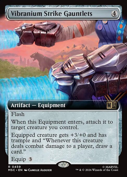 ヴィブラニウム・ストライク・ガントレット/Vibranium Strike Gauntlets [MSC][拡張アート]