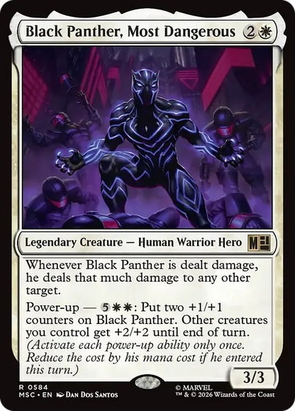 最も危険な男、ブラックパンサー/Black Panther, Most Dangerous [MSC][FOIL]